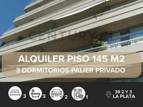 Alquiler departamento 3 dormitorios