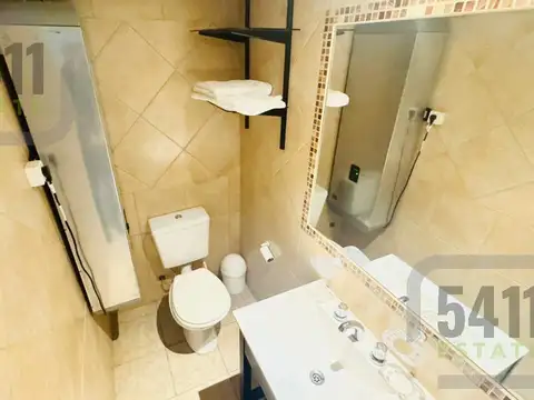 Departamento 2 ambientes con 2 baños