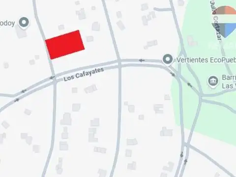 TERRENO EN VENTA VERTIENTES 1280 M2 PLANOS