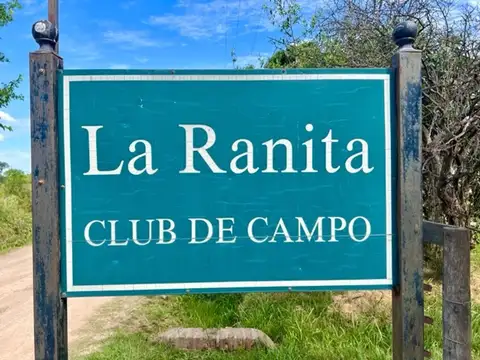 Lote en venta en Club de Campo la Ranita, Luján