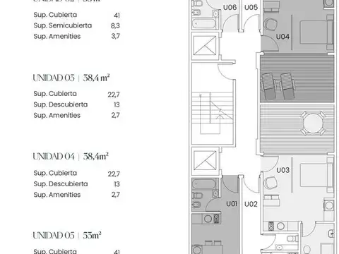 Departamento en Venta de Monoambiente