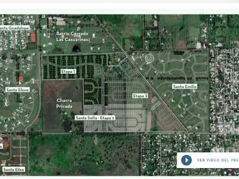 Terreno en Venta en Pilar Del Este - Santa Sofia, USD 40.400