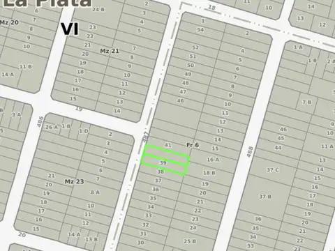 Terreno en Venta en Manuel B Gonnet, USD 220.000