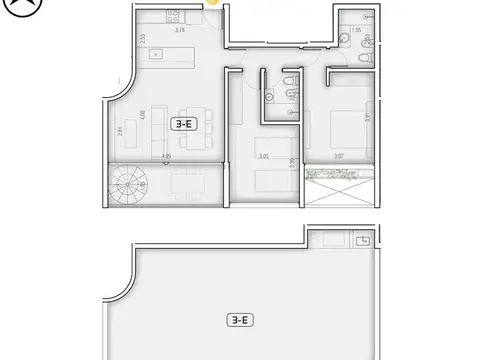 Venta departamento 1 dormitorio Fisherton Rosario