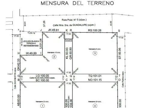 Terreno en Venta en Empalme San Carlos, USD 40.000
