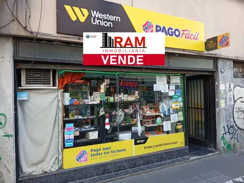 Excelente Kiosco en la zona de Monserrat