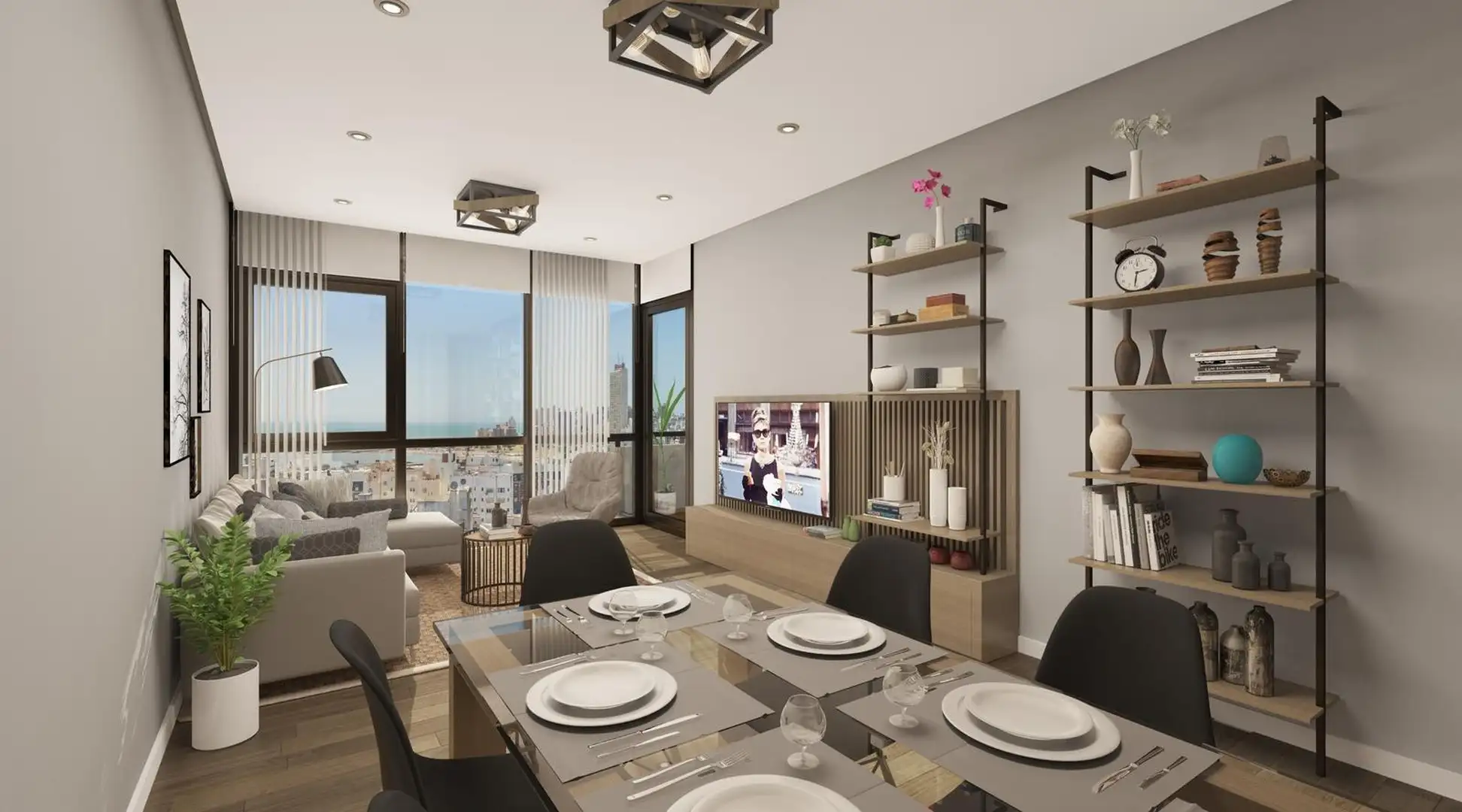 Venta de departamento - 2 ambientes - A la calle - Balcón saliente - A ESTRENAR - Centro - Mar del P