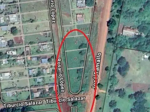 Vendo Sobre Ruta 105,Terreno en Barrio El Chogui!! Posadas- Mnes.