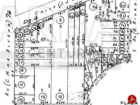 Terreno en Venta de 806,0 m2