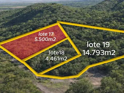 Terreno en Venta de 5501,0 m2