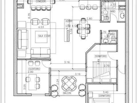 Departamento en Alquiler de 3 dormitorios