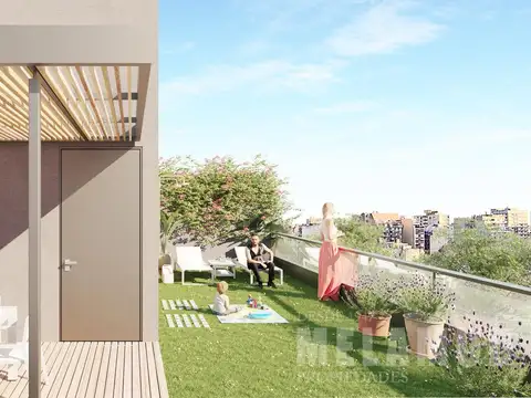 Departamento 2 ambientes con 1 baño