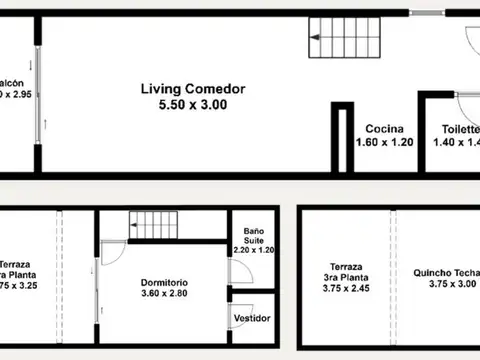 Departamento en Venta en La Lucila, USD 129.000