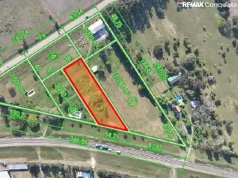 SE VENDE AMPLIO TERRENO EN AVELLANEDA S/ RUTA 11.