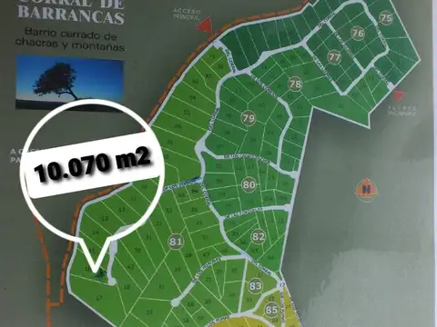 Terreno en venta Corral De Barranca Unquillo