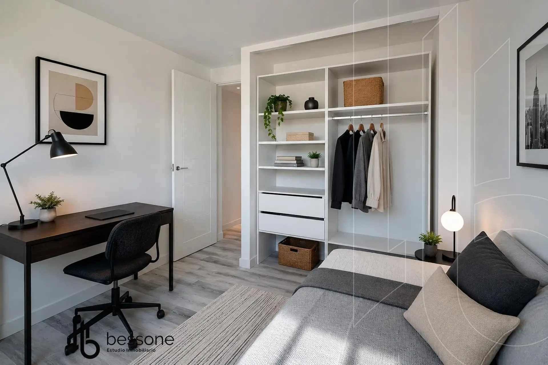 Depto 2 amb, 44m² con balcón en Guemes