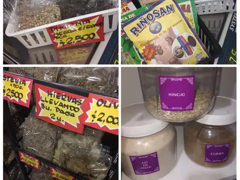 VENTA FONDO DE COMERCIO - Mercaderia saludable
