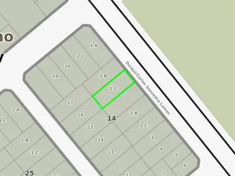 Saavedra Lamas e/ Rio de La Plata y Juan Torres de Vera y Aragón