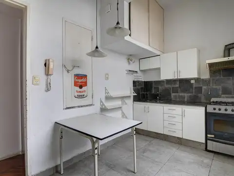 Departamento 3 ambientes con 1 baño