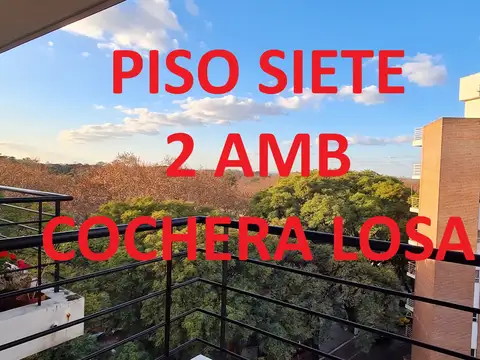 piso 7 SIETE - DEPTO 2 AMB con cochera CUBIERTA LOSA en SAN ANDRES