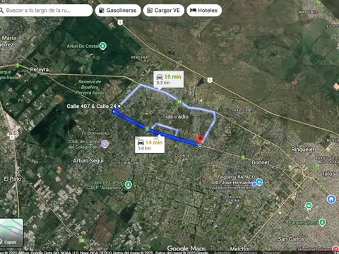 Terreno en Venta 59  mts Fondo