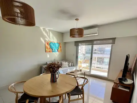Departamento 2 ambientes con 2 baños
