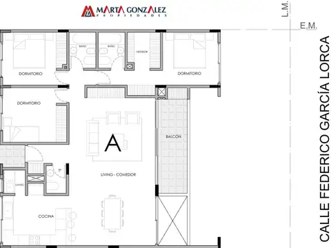 Departamento en Venta con 26 cocheras