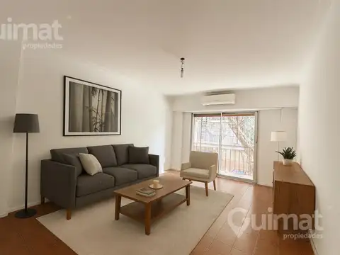 ¡OPORTUNIDAD UNICA  EXCELENTE UBICACION! DEPARTAMENTO 4 AMBIENTES LUMINOSO CON BALCON CORRIDO