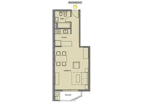 Departamento - Luis Agote