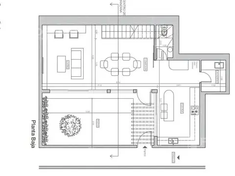 Casa 4 ambientes con 2 baños