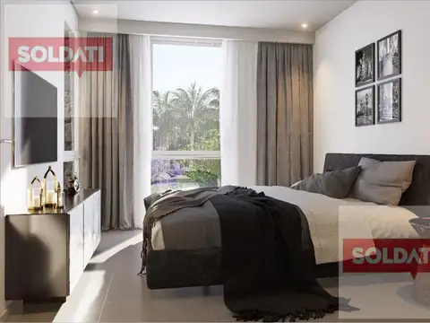 Departamento 3 ambientes con 1 baño