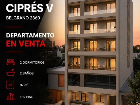 Belgrano 2300 Edificio Cipres B° Libertad
