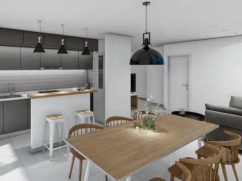 VENTA DOS DORMITORIOS CON PARRILLA CENTRO