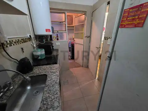 Departamento 2 ambientes con 1 baño