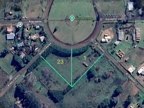 VENTA 2 TERRENOS EN 20 DE JUNIO