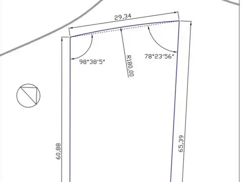 Terreno en Venta en Dina Huapi, USD 60.000