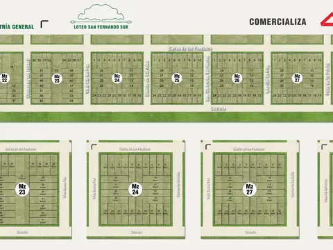 Loteo San Fernando Sur