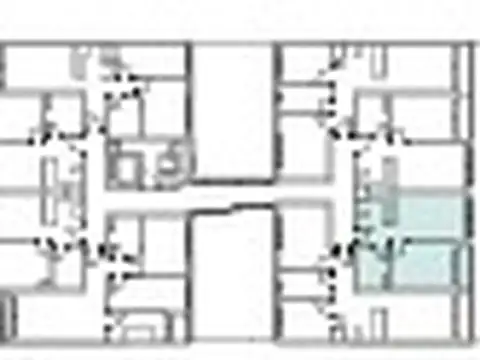 Departamento 2 ambientes con 1 baño