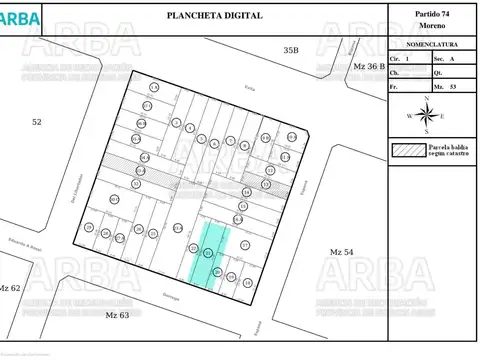 Terreno en Venta en Moreno, USD 178.000