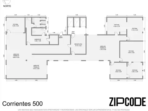 Oficina en Venta en San Nicolás, USD 350.000