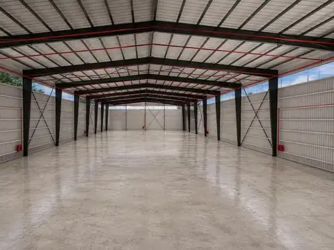 Excelente Galpon En Alquiler En EcoParque Industrial Moreno