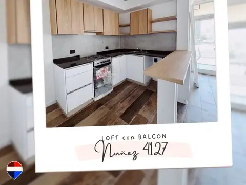 Loft en VENTA en Saavedra Balcon A ESTRENAR