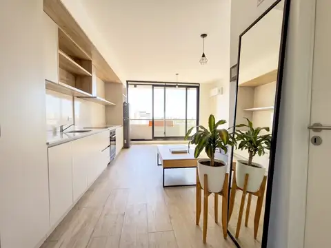 Departamento de 1 ambiente con balcón en La Lucila