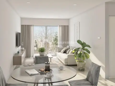 Departamento 2 ambientes con 1 baño