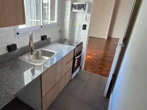 Departamento 2 ambientes con 1 baño