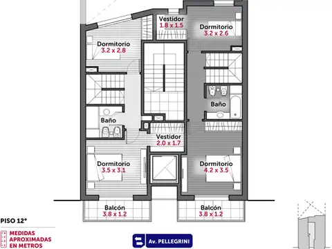Departamento en Venta de 2 dormitorios