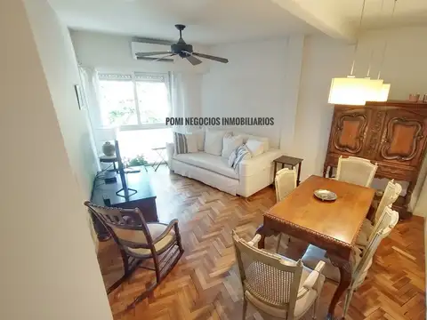 Las Cañitas Huergo 200 Semipiso Amplio 3 Ambientes, Balcon, 2 Dorm, Baño, Cocina, Baulera