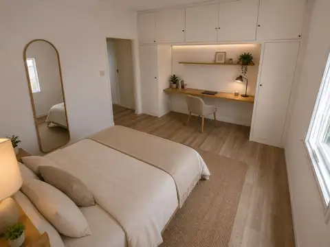 Departamento 2 ambientes con 1 baño