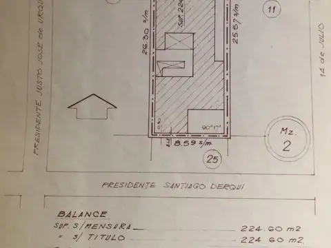 local   vivienda sobre av 25 de mayo al 700