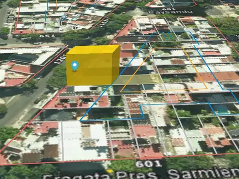 Terreno en Venta 40  mts Fondo